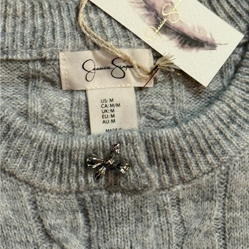 NWT Cable Knit Women's Sweater - Picture 4 of 5